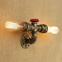 Vintage Retro Water Pipe Industrial Sconces Wall Lamp