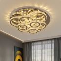 Crystal LED Ceiling Light Modern Flush Mount for Bedroom